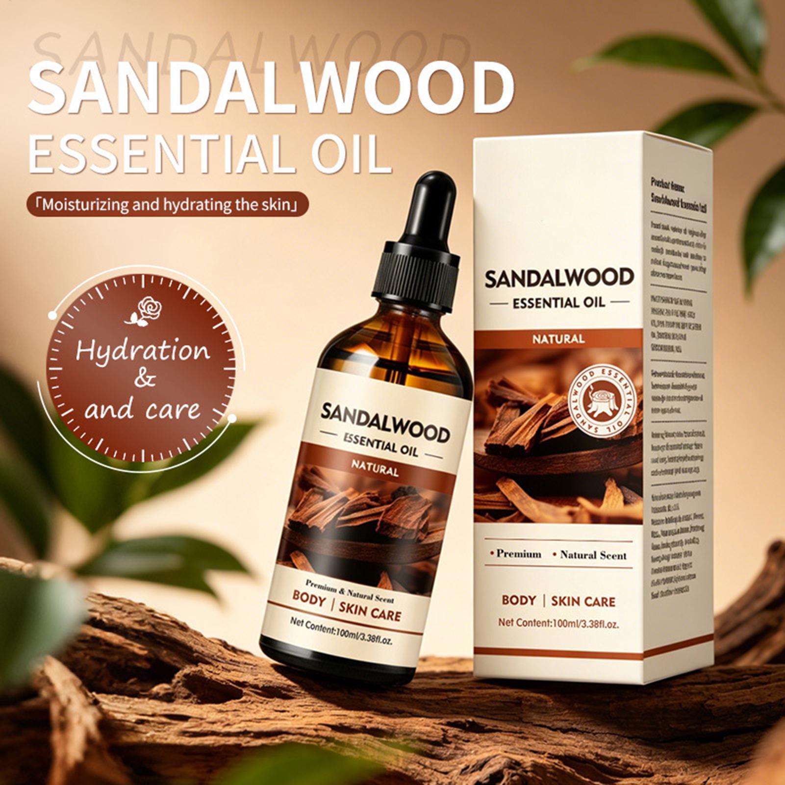 Hair Care - Sandelhout Geurolie 100ml Natuurlijke Aromatherapie Essentiële