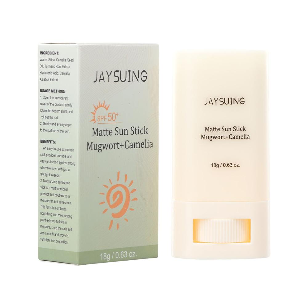 Spf 50 Waterproof Sunscreen - Zonnebrandcrème Matte Sun Stick SPF50+ UV-beschermende