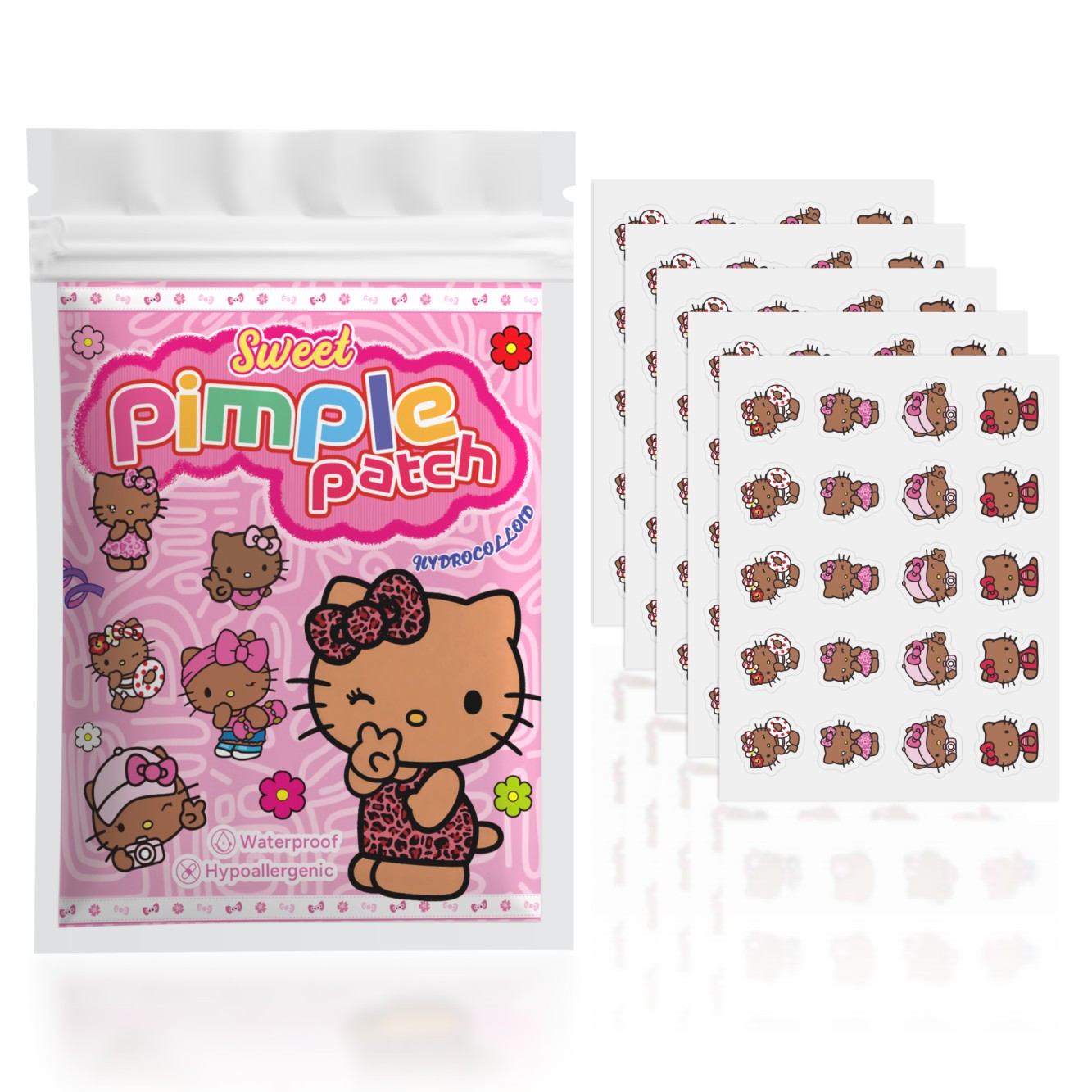 100 STKS hello kitty acnepleis - Hydrocolloid Pimple Patch recensie en prijs