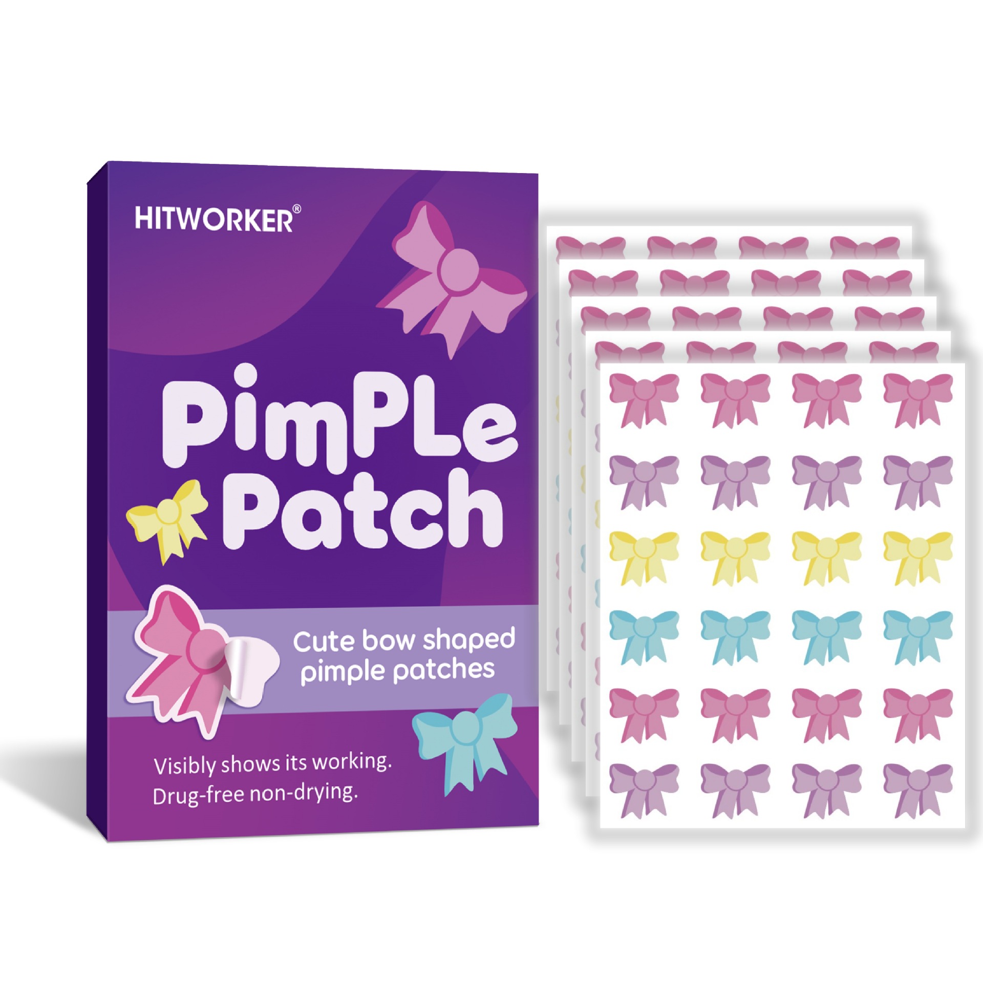 120 Stuks Boogvormige Acne Pui - Hydrocolloid Pimple Patch recensie en prijs