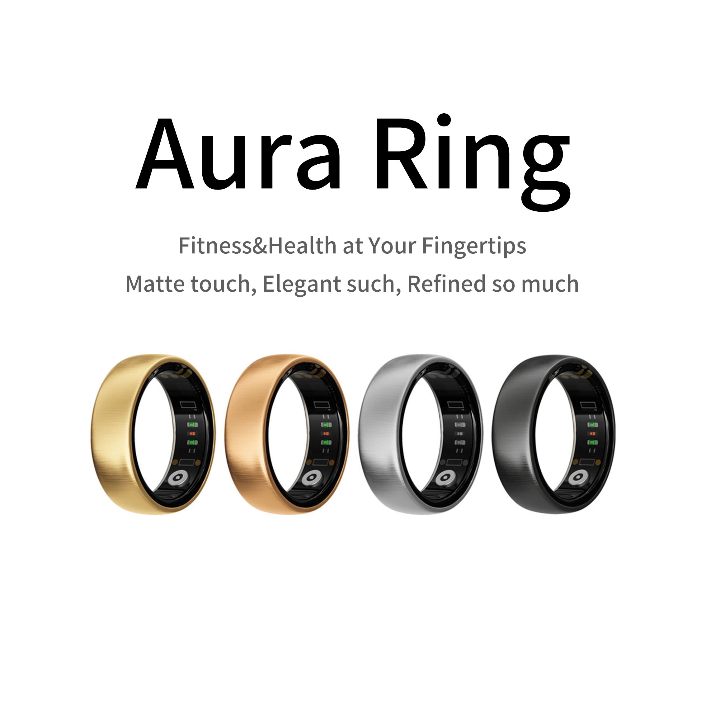 AURA Matt Smart Ring Fitness S - Health Monitors recensie en prijs