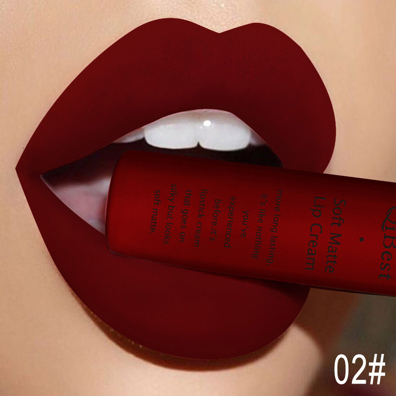 QIBEST Sexy Fluwelen Matte Lip - Matte Velvet Lip Tint Long Lasting recensie en prijs