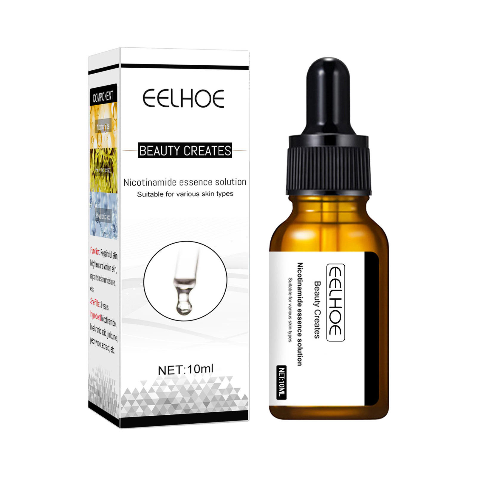Whitening Gezicht Serum Krimpe - Niacinamide Pore Shrinking Essence recensie en prijs