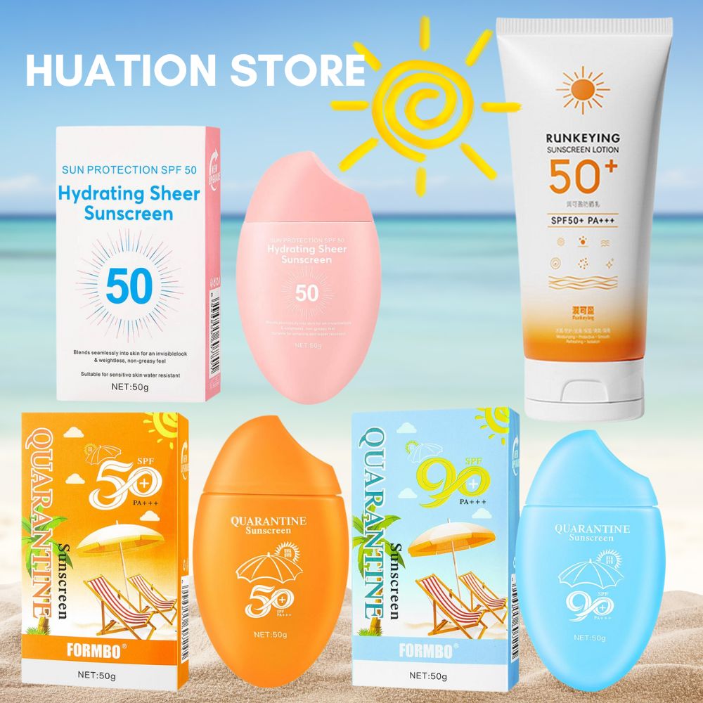 50g Facial Zonnebrandcrème SPF - Spf 50 Waterproof Sunscreen recensie en prijs