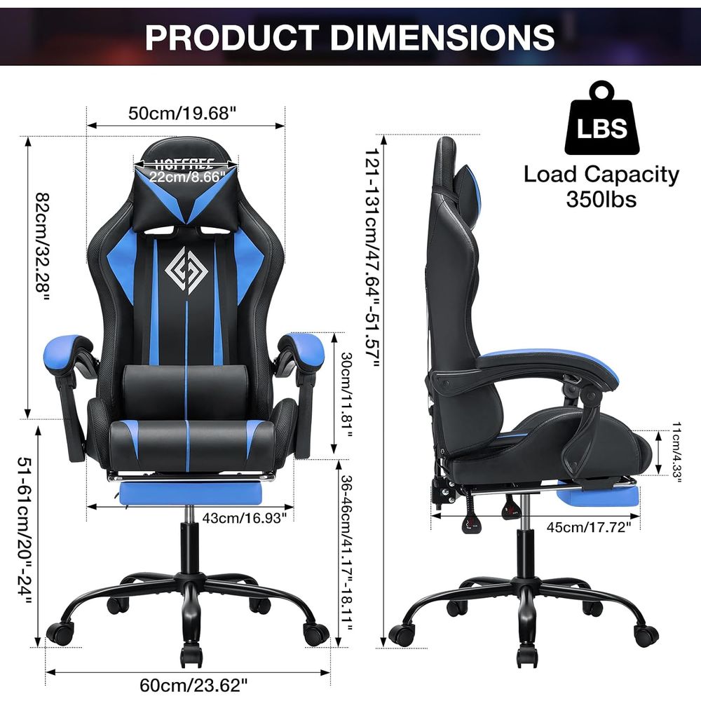 LED-gamingstoel met massage RG - Massage recensie en prijs